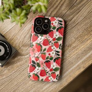Strawberry Bloom Tough Phone Case