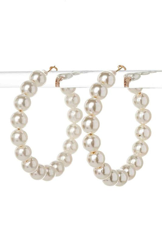 Pearl Strand Iconic Hoop Earrings