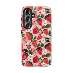 Strawberry Bloom Tough Phone Case