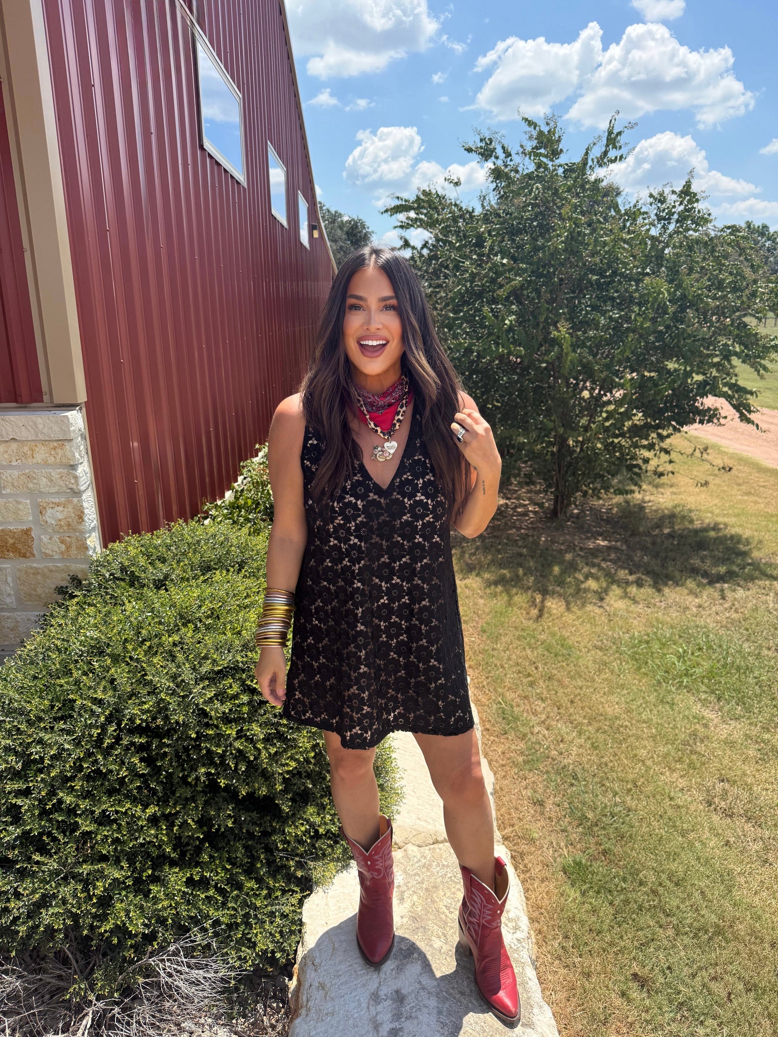 Lola Mini Dress- Dahlia