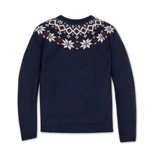 Fair Isle Raglan Sweater