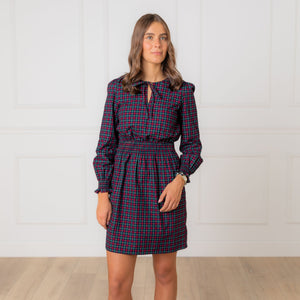 Smocked Keyhole Dress