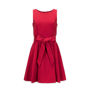 Sleeveless Ponte Skater Dress