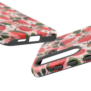 Strawberry Bloom Tough Phone Case