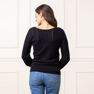 Reversible Wrap Sweater