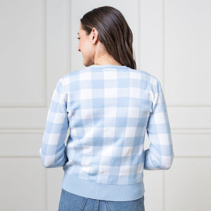 Organic Tweed Sweater Cardigan