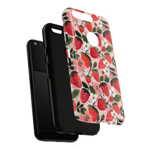 Strawberry Bloom Tough Phone Case