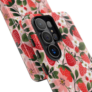 Strawberry Bloom Tough Phone Case