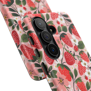Strawberry Bloom Tough Phone Case