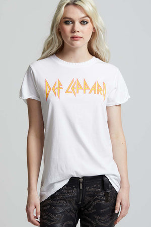 Def Leppard Classic Logo Tee by Recycled Karma Brands