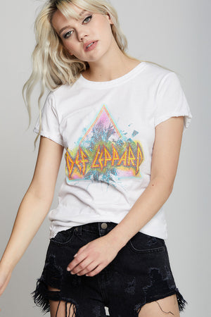 Def Leppard Roll Up Tee by Recycled Karma Brands