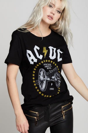 AC/DC Rock Cannon Tee by Recycled Karma Brands