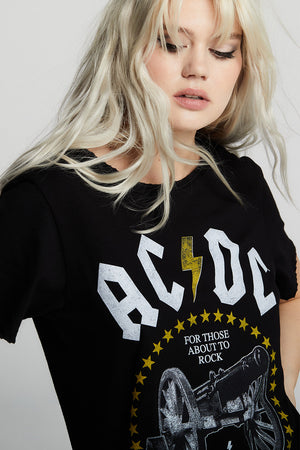 AC/DC Rock Cannon Tee by Recycled Karma Brands