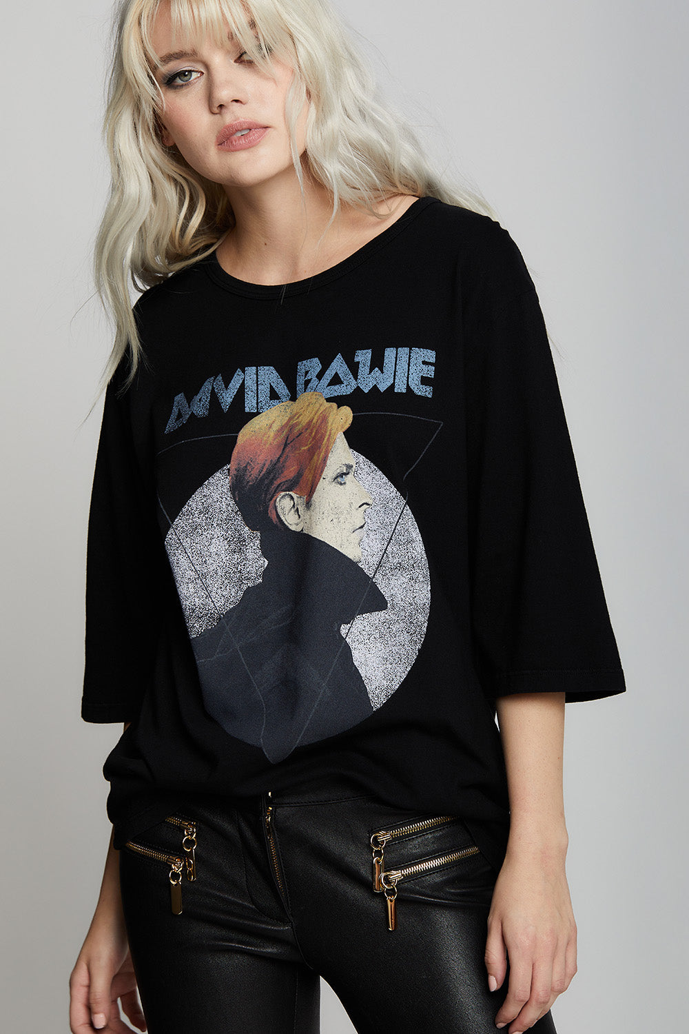 David Bowie Moon Tee by Recycled Karma Brands