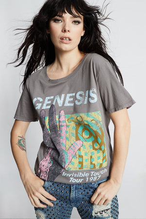 Genesis Invisible Touch 1987 Tour Tee by Recycled Karma Brands