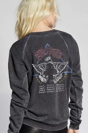 Aerosmith Aero Force One Sweatshirt by Recycled Karma Brands