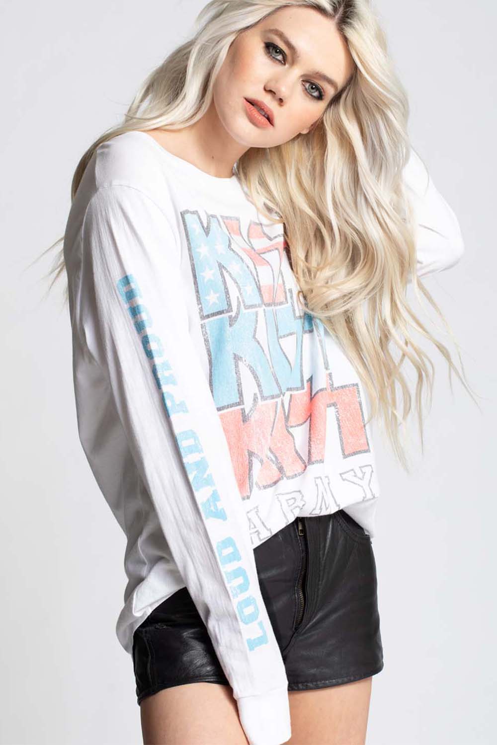 KISS Army Loud and Proud Long Sleeve Tee by Recycled Karma Brands