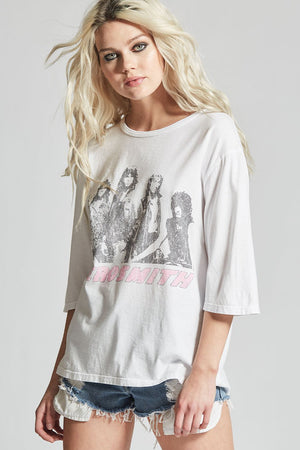 Aerosmith Back In The Saddle Tee by Recycled Karma Brands