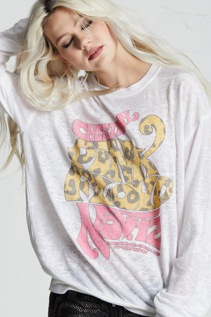 Pink Floyd Cheetah Club Sweatshirt by Recycled Karma Brands