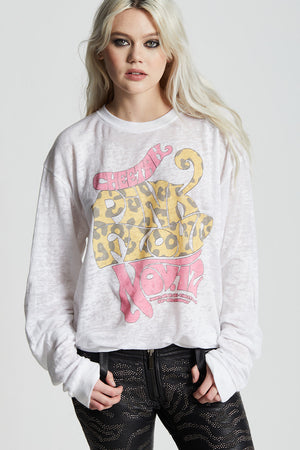 Pink Floyd Cheetah Club Sweatshirt by Recycled Karma Brands