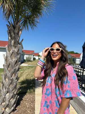 Lulu Petal Pink Mini Dress