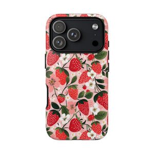 Strawberry Bloom Tough Phone Case