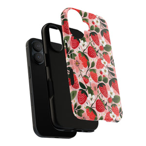 Strawberry Bloom Tough Phone Case