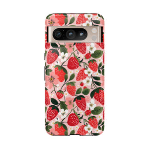 Strawberry Bloom Tough Phone Case