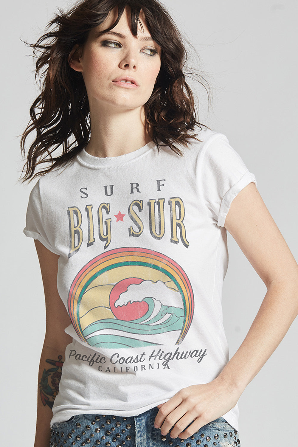 Big Sur California Surf Tee by Recycled Karma Brands