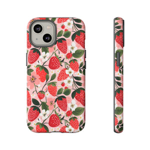 Strawberry Bloom Tough Phone Case