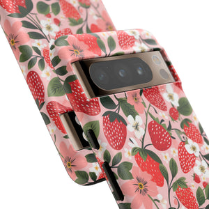 Strawberry Bloom Tough Phone Case