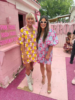 Deb Flower Power Mini Dress