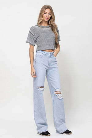 90's Vintage Flare Jeans - VERVET by Flying Monkey