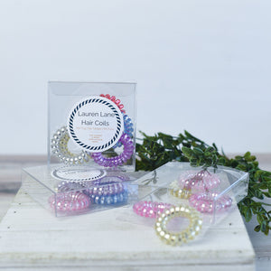 Medium Hair Coil Set in Shimmer Brights