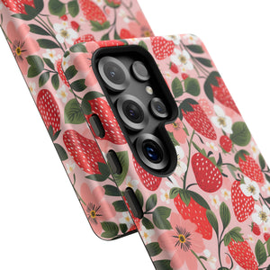 Strawberry Bloom Tough Phone Case