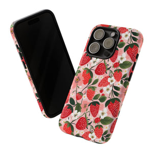 Strawberry Bloom Tough Phone Case