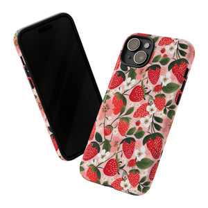 Strawberry Bloom Tough Phone Case