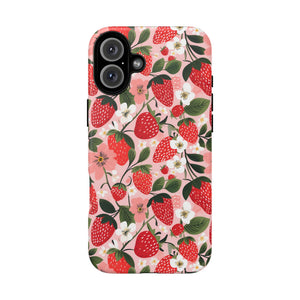 Strawberry Bloom Tough Phone Case