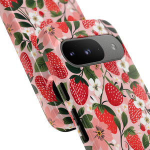 Strawberry Bloom Tough Phone Case