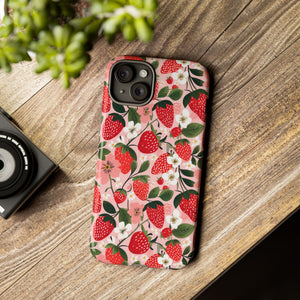 Strawberry Bloom Tough Phone Case