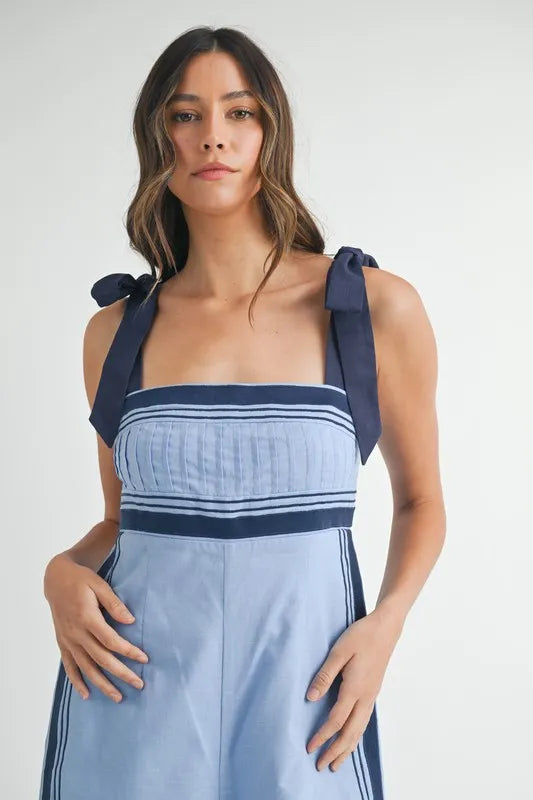 トップス Andequal ribbon shoulder combinaison ribbon shoulder combinaison – andequal
