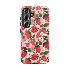 Strawberry Bloom Tough Phone Case