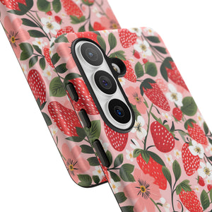 Strawberry Bloom Tough Phone Case