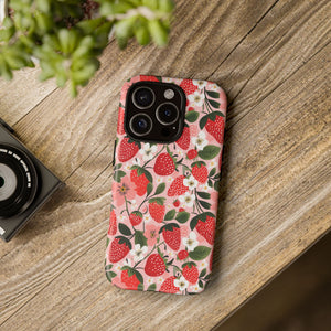 Strawberry Bloom Tough Phone Case