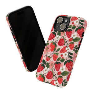 Strawberry Bloom Tough Phone Case