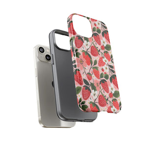 Strawberry Bloom Tough Phone Case