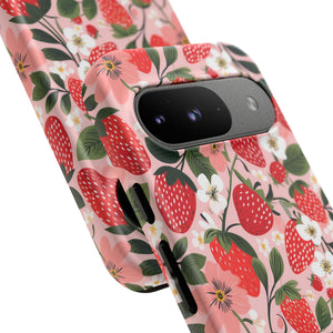 Strawberry Bloom Tough Phone Case