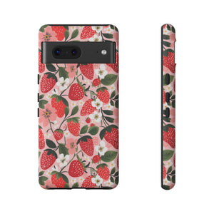 Strawberry Bloom Tough Phone Case