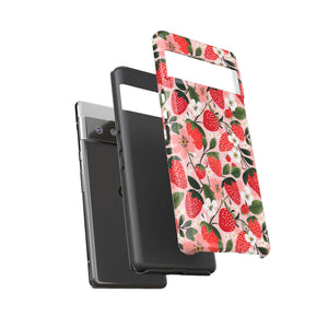 Strawberry Bloom Tough Phone Case
