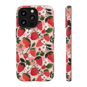 Strawberry Bloom Tough Phone Case